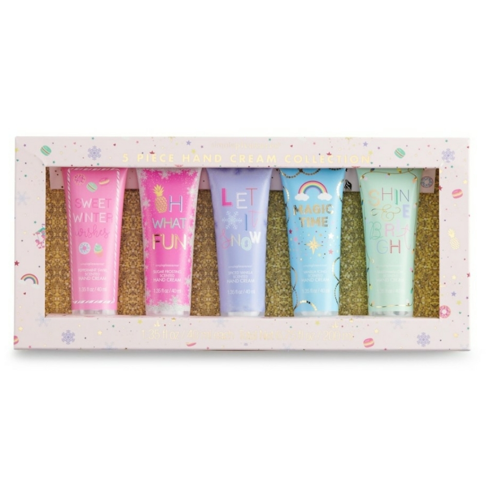 NIB Simple Pleasures (5) Piece Hand Lotion Set